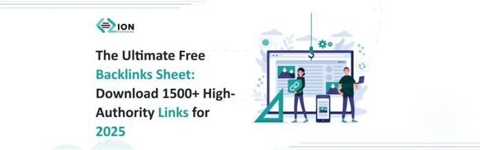 Download Free Backlinks Sheet