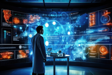 HealthTech analytics dashboard design