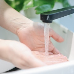 Clean with Water